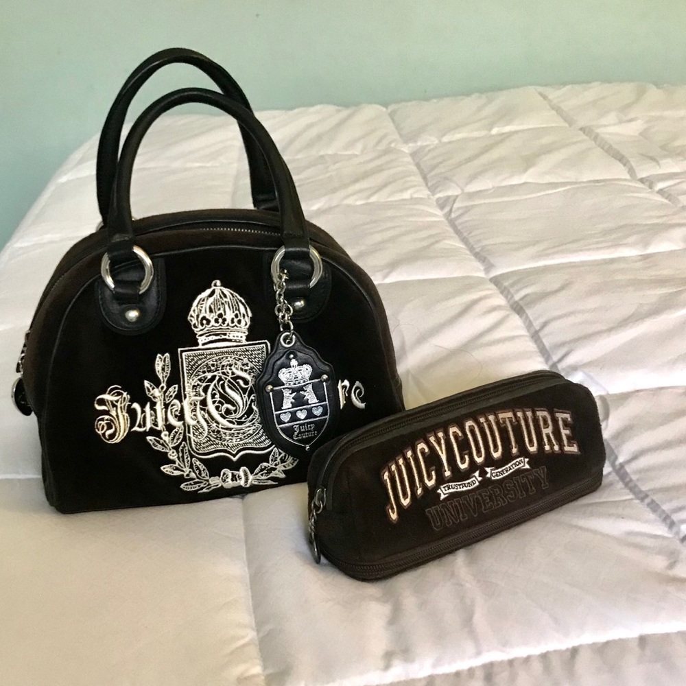 Vintage Juicy couture purse + pencil case